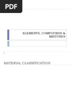 Elements and Compounds