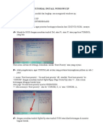 Tutorial Install Windows XP
