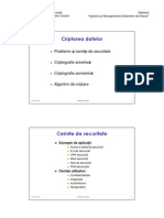 Criptarea Datelor