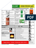 Material Safety Data Sheet: Sodium Hydroxide (Naoh)