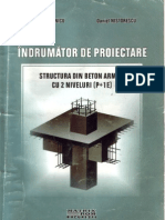 Structura Din Beton Armat Cu 2 Niveluri - Indrumator de Proiectare - Postelnicu-An 2001