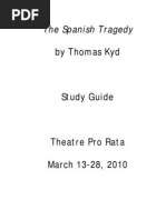 The Spanish Tragedy: by Thomas Kyd