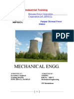 Mechanical Engg.: Report On Industrial Training