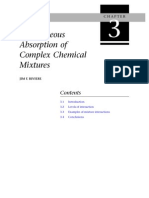 Percutaneous Absorption of Complex Chemical Mixtures: Jim E Riviere