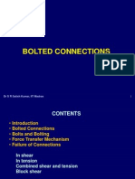 Bolted Connections: DR S R Satish Kumar, IIT Madras