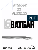 Catalogo de Alquiler Baygar