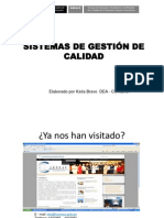 SERIE BIBLIOGRAFICA N° 29 - SISTEMA DE GESTION DE CALIDAD