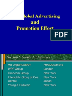 Global Advertising Effectiveness