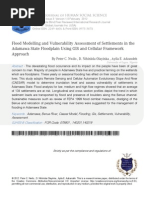 3 Flood Modelling and Vulnerability Assessment