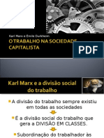 O Trabalho Na Sociedade Capitalist A