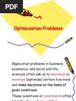 Optimization Problems