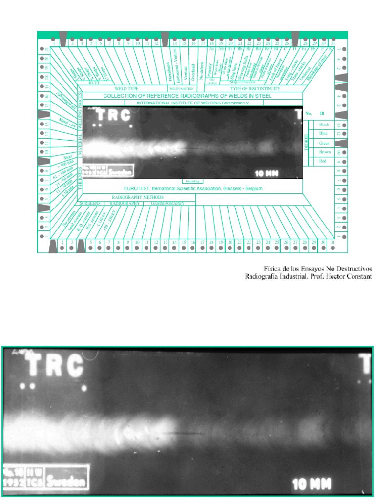 Steel Weld Radiography Reference Guide | PDF | Welding | Construction