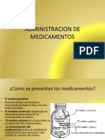 Administracion de Medicamentos 2012
