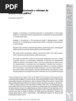 LEONARDO SECCHI 2009 Modelos Organizacionais e Refo 2244