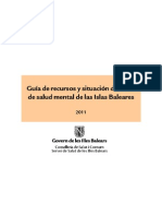 Guía Recursos Salud Mental y Situación de La Red en Islas Baleares 2011