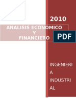 Analisis Economico y Fin . Meteria Desarrollada