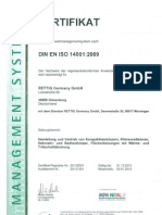 Purmo Zertifikat DIN EN ISO 14001