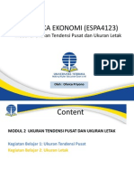 Statistika Ekonomi - Modul 2