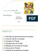 Gestão de Projetos_Introduçao