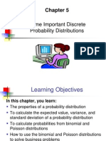 Discrete Probability Distribution Data Models