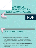 LEZIONE SCRITTURA NARRATIVA