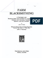 Farm Blacksmithing TextBook