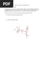 Sample Problem on IC and MA