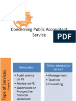 Concerning Public Accountant Service