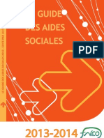 Guide des Aides Sociales 2013-2014
