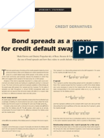 Pugachevsky - Bond To CDS Spreads