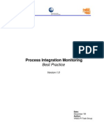 Process Integration Monitoring - Best Practice V1.0 1