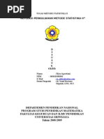 Download TUGAS METODE STATISTIKA II by Riza Agustiani SN16733238 doc pdf