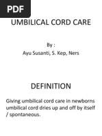 Umbilical Cord Care