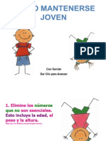 Como Mantenerse Joven y Alegre