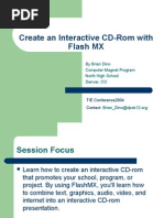 Create An Interactive CD-Rom With Flash MX