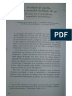 Lacan, J. -O Estádio do Espelho Como Formador do Eu