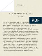 San Antonio de Padua M