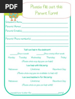 Parent Form
