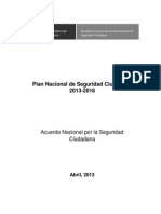 Plan Nacional Seguridad Ciudadana 2013-2018 PDF