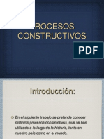 Procesos Constructivos