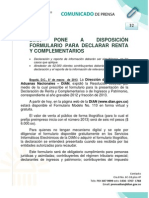 32 Declaracion de Renta y Complementarios