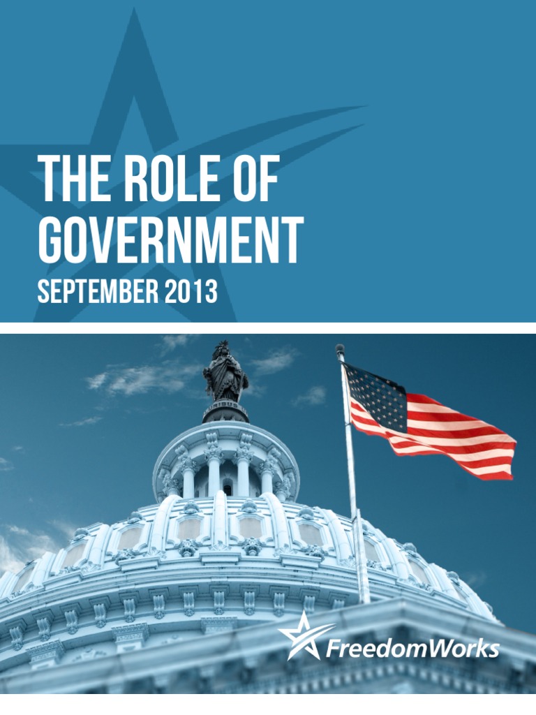 FreedomWorks: The Role of Government | PDF | Republican Party (United ...