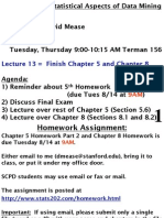 Lecture13 Finish Chapter 5 and Chapter 8