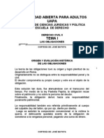 Tema I Derecho Civil II (Uapa Santiago de Los Caballeros)