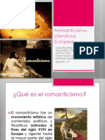 Romanticismo Literatura Exposición