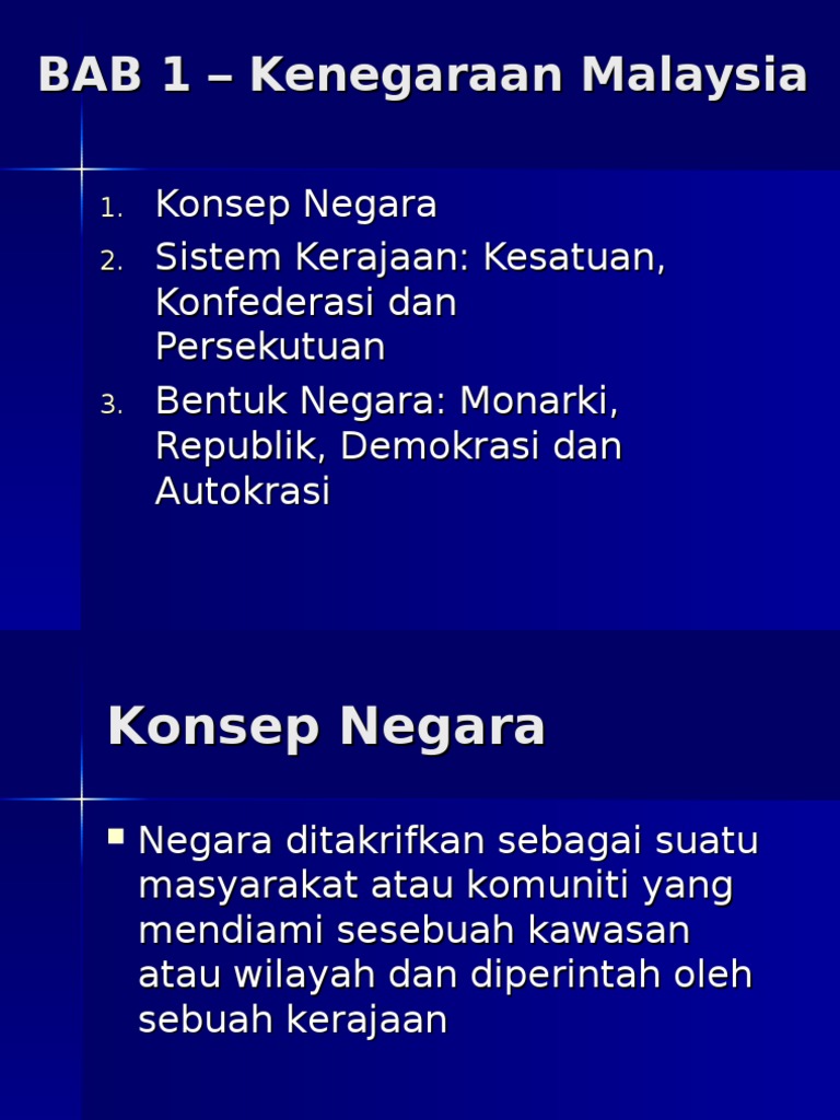 Bab 1 Kenegaraan Malaysia Pdf