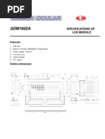 Gdm1602a Xiamen Datasheet