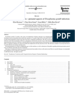 Congenital Toxoplasmosis Prenatal Aspect of Toxoplasma Gondii Infection