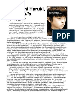 Gruppo di lettura su Kafka sulla spiaggia parte terza - Cronache