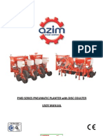 Lakkos Kft. - Azim PMD Pneumatic Seed Drill User's Manual